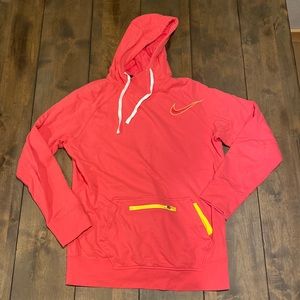 Pink Nike sweatshirt